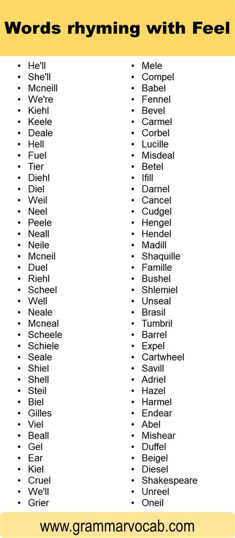 what rhymes with feels|words that rhyme with fell.
